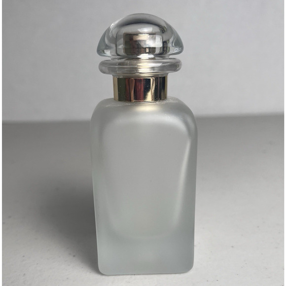 Vintage Caleche HERMES Paris EMPTY Perfume Bottle Frosted Glass Spray Bottle - Picture 6 of 8